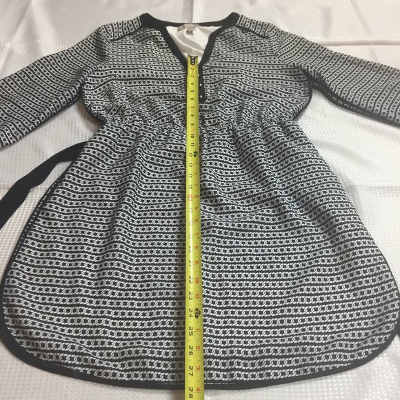 Banana Republic Dress Sz 8 Blue White - Picture 12 of 13